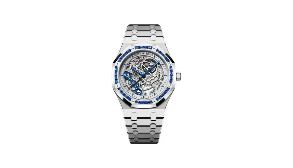 Audemars Piguet Royal Oak Double Balance Wheel Openworked, 18-carat white gold · 41 mm