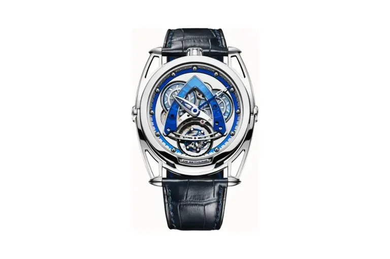 De Bethune DB28 Steel Wheels Sapphire Tourbillon