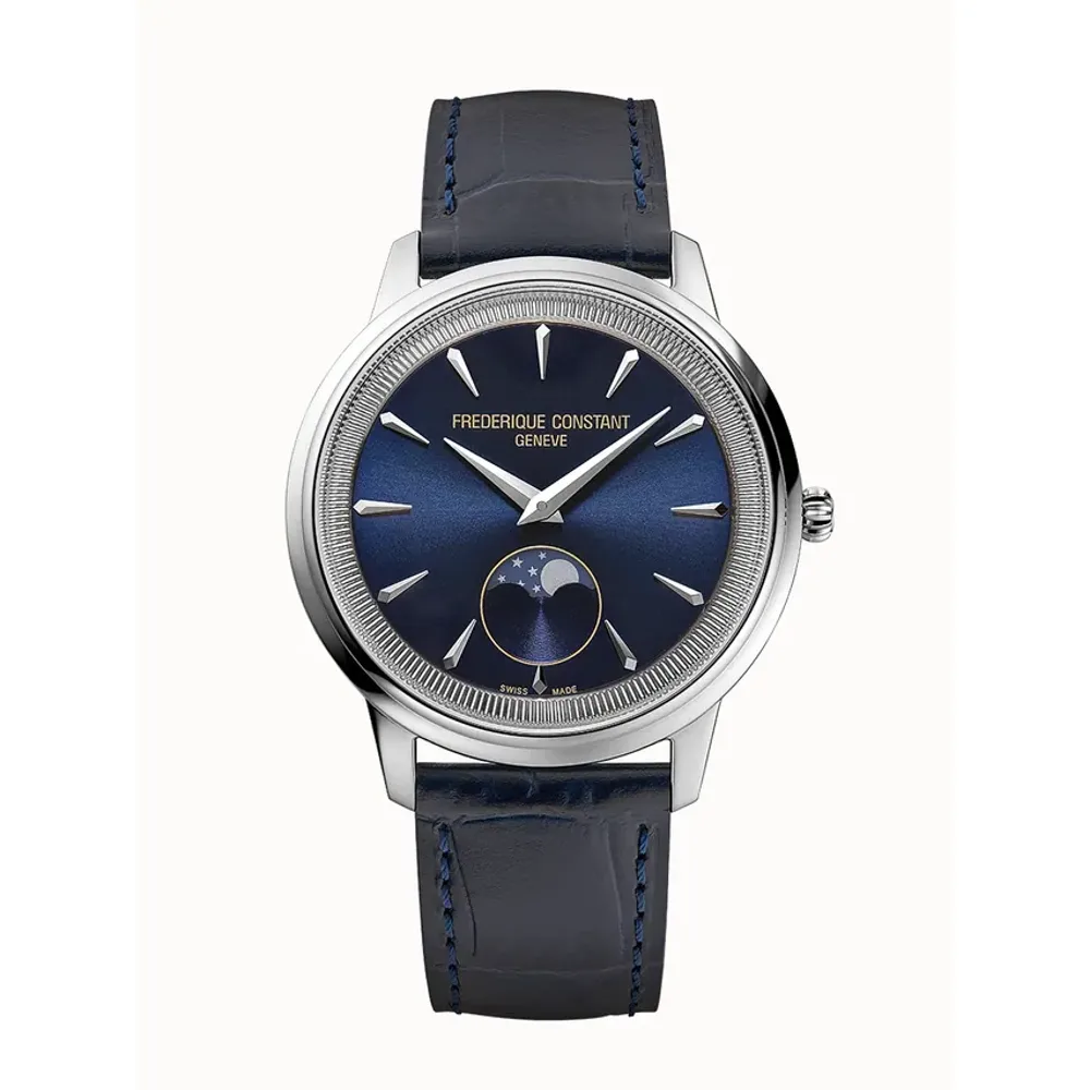 Frederique Constant Classics Moneta Moonphase, Men, Unisex, Women · Quartz