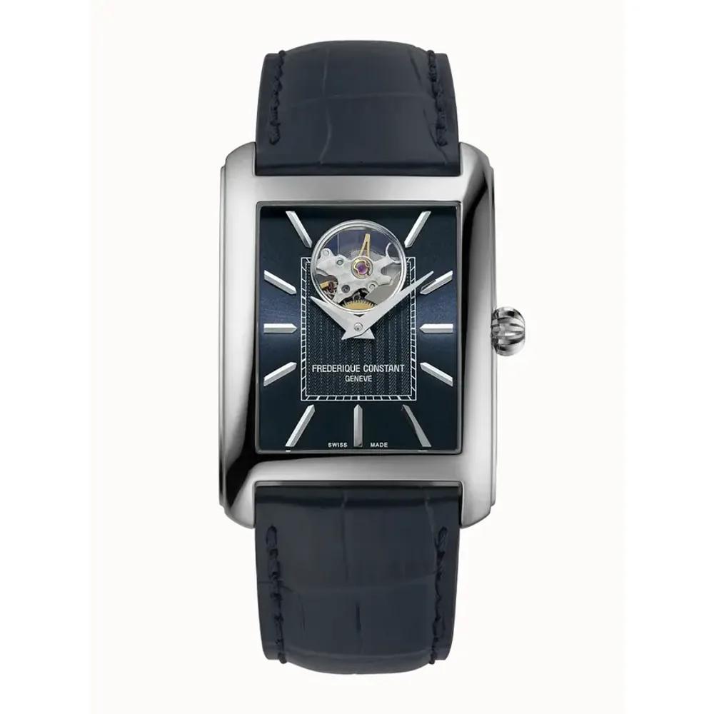 Frederique Constant Classics Carree Heart Beat Automatic, Men · Automatic