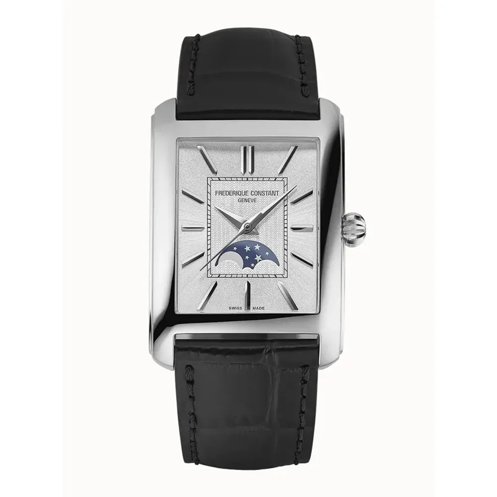 Frederique Constant Classics Carree Moonphase Automatic, Men · Automatic