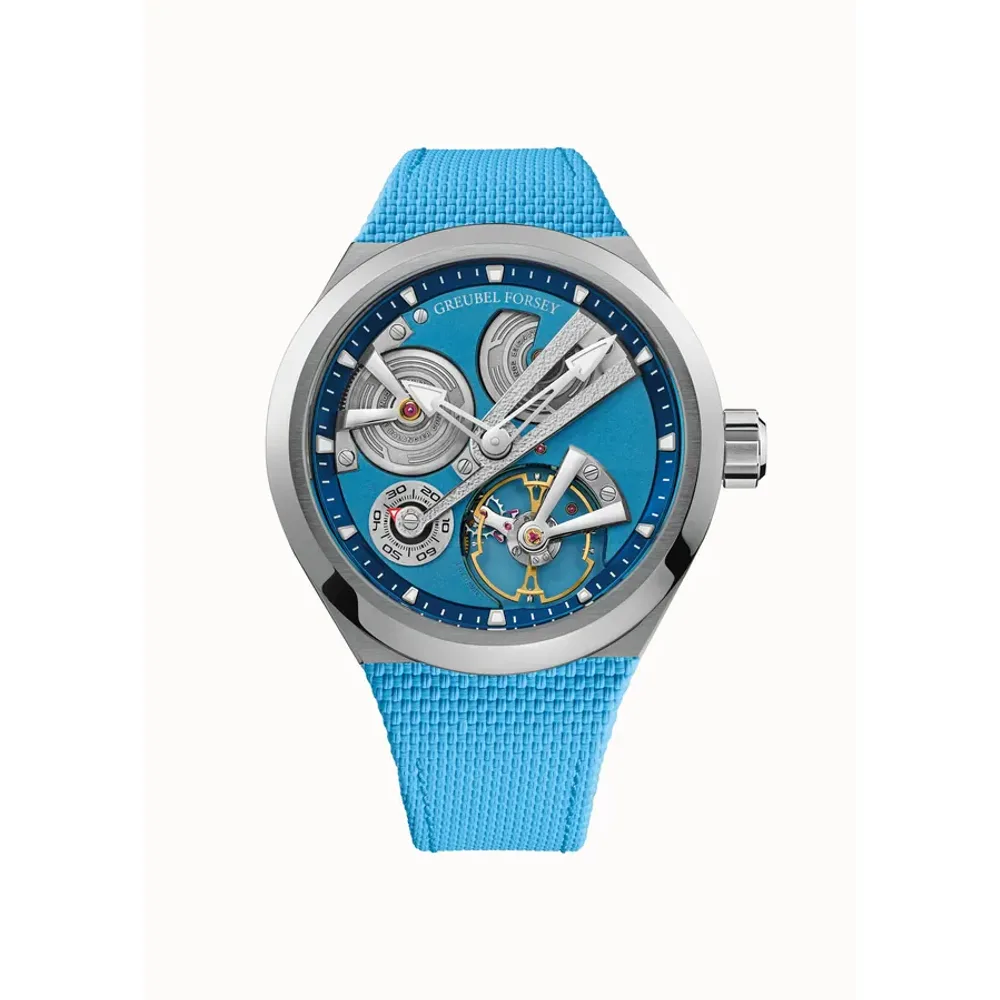 Greubel Forsey Balancier 3 — Baby Blue