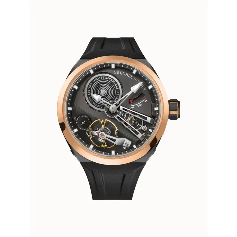 Greubel Forsey Balancier Convexe S² — Black Ceramic