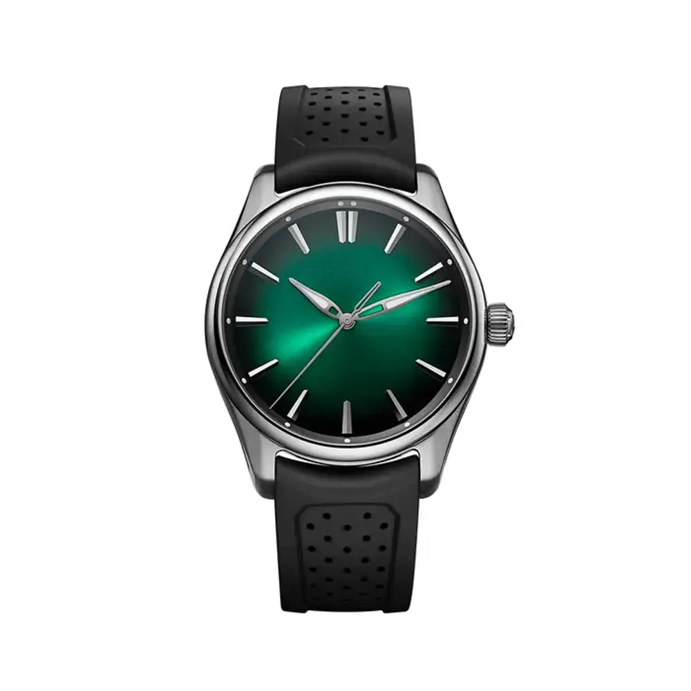 H. Moser & Cie. Pioneer Centre Seconds Cosmic Green
