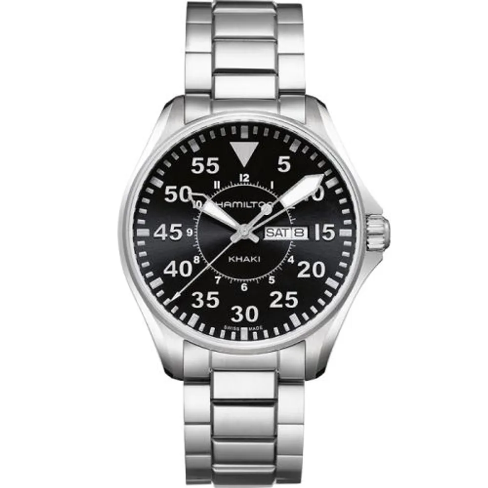 Hamilton Khaki Aviation Pilot Day Date Quartz