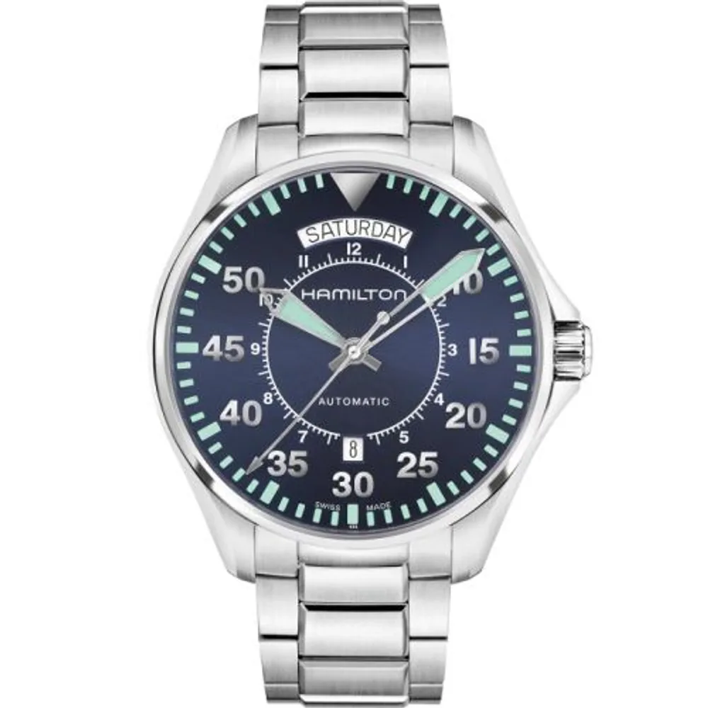 Hamilton Khaki Aviation Pilot Day Date Auto