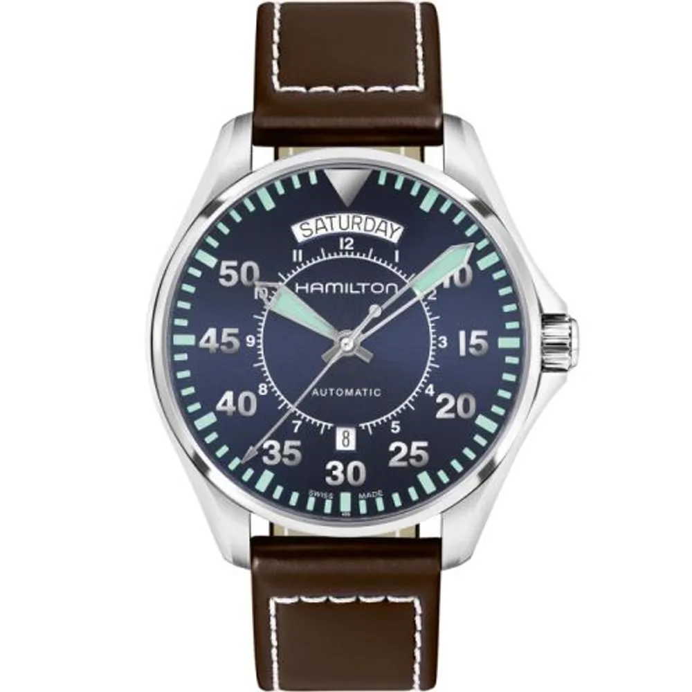 Hamilton Khaki Aviation Pilot Day Date Auto