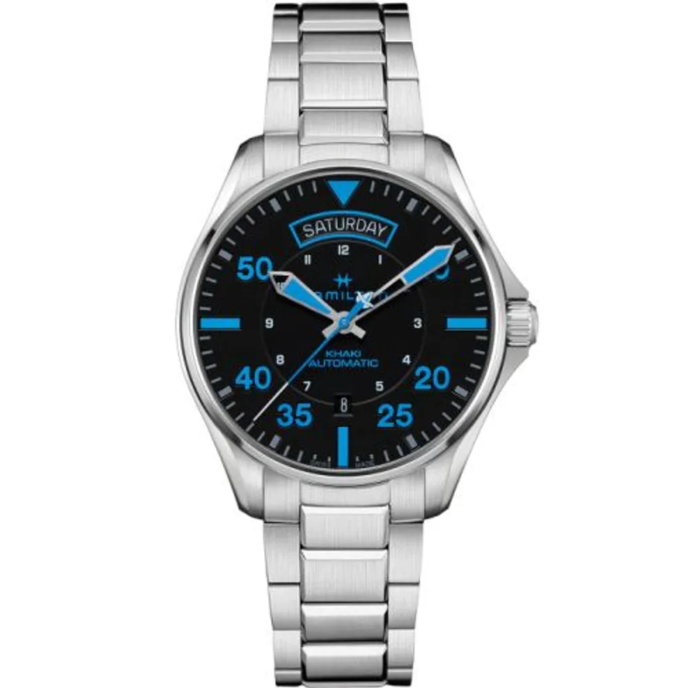 Hamilton Khaki Aviation Pilot Day-Date - Air Zermatt Auto