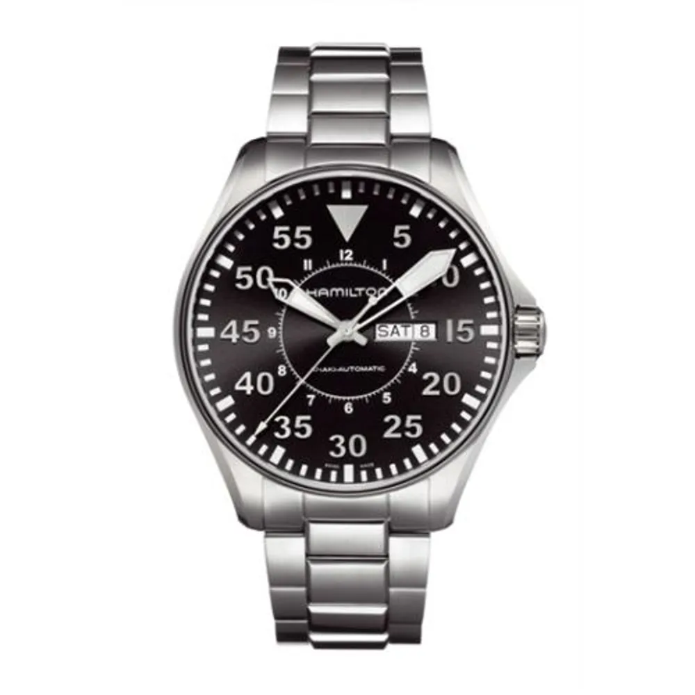 Hamilton Khaki Aviation Pilot Day Date Auto