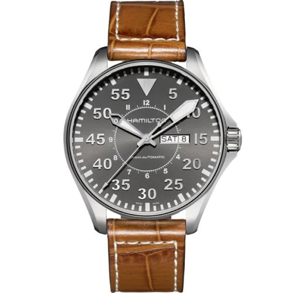 Hamilton Khaki Aviation Pilot Day Date Auto
