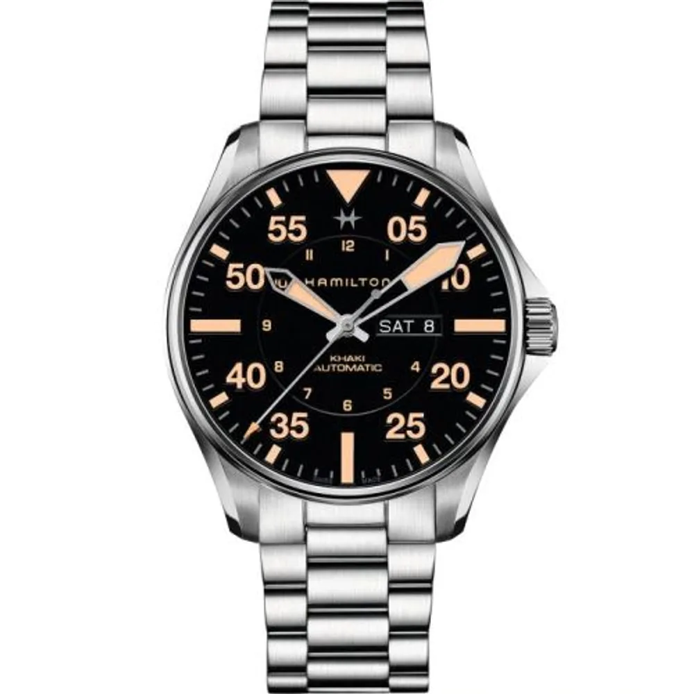Hamilton Khaki Aviation Pilot Day Date Auto