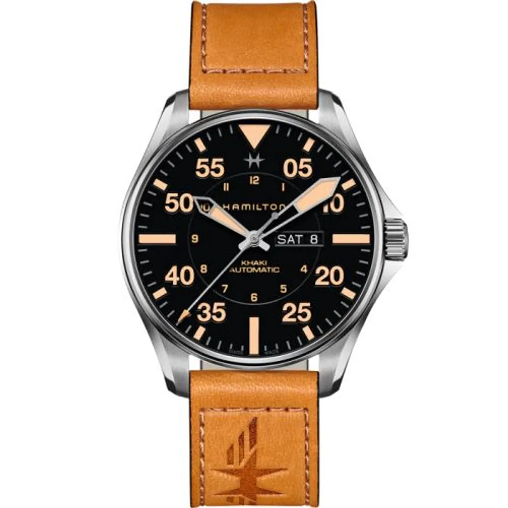 Hamilton Khaki Aviation Pilot Day Date Auto