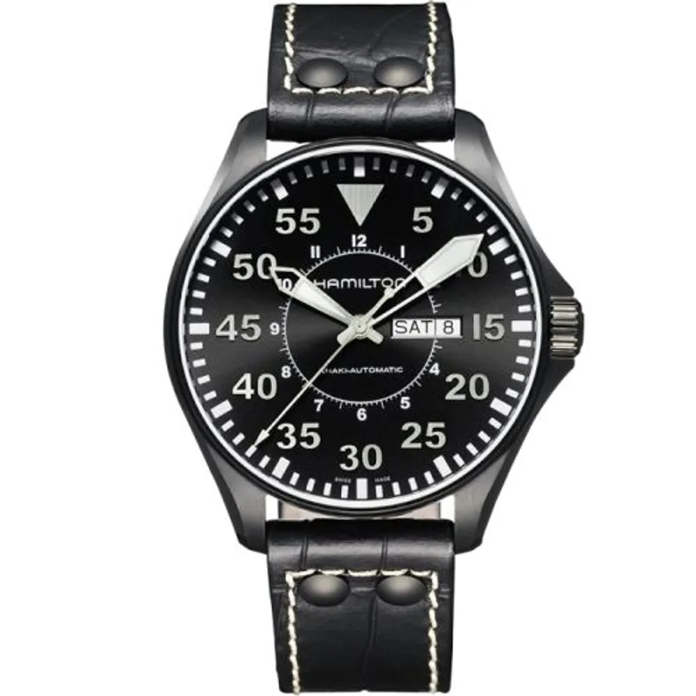 Hamilton Khaki Aviation Pilot Day Date Auto