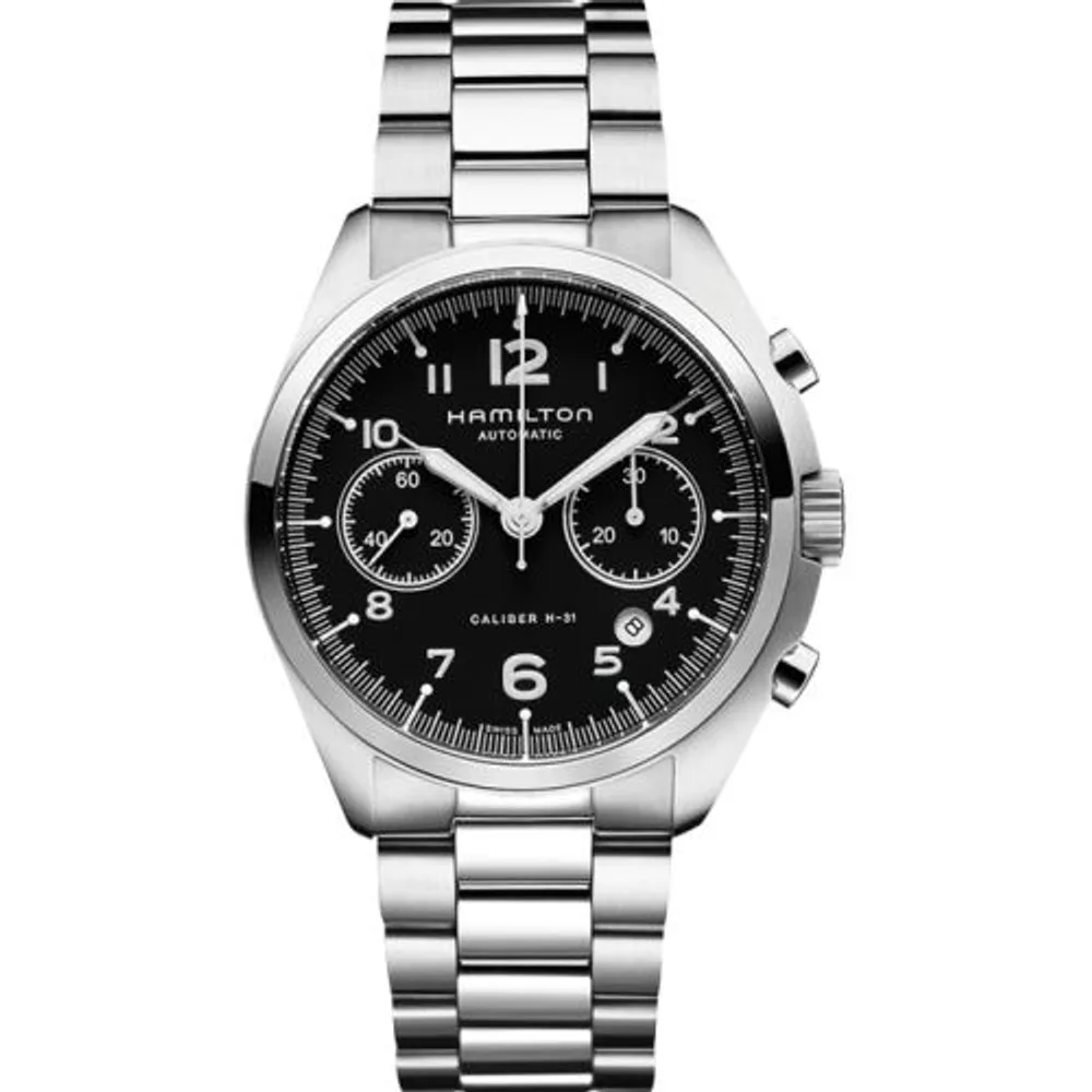 Hamilton Khaki Aviation Pilot Pioneer Auto Chrono