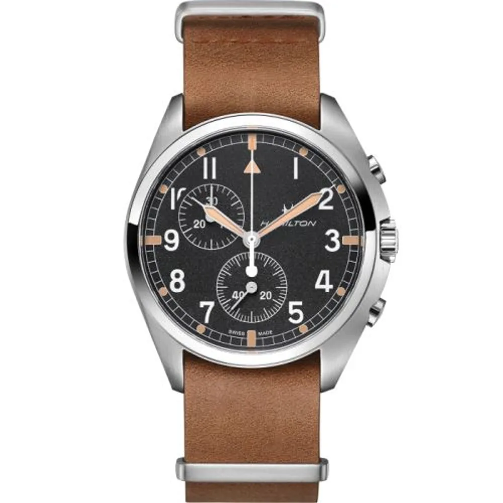 Hamilton Khaki Aviation Pilot Pioneer Chrono Quartz