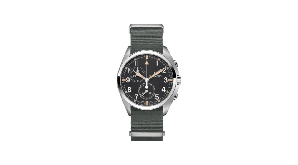 Hamilton Khaki Aviation Pilot Pioneer Chrono Quartz