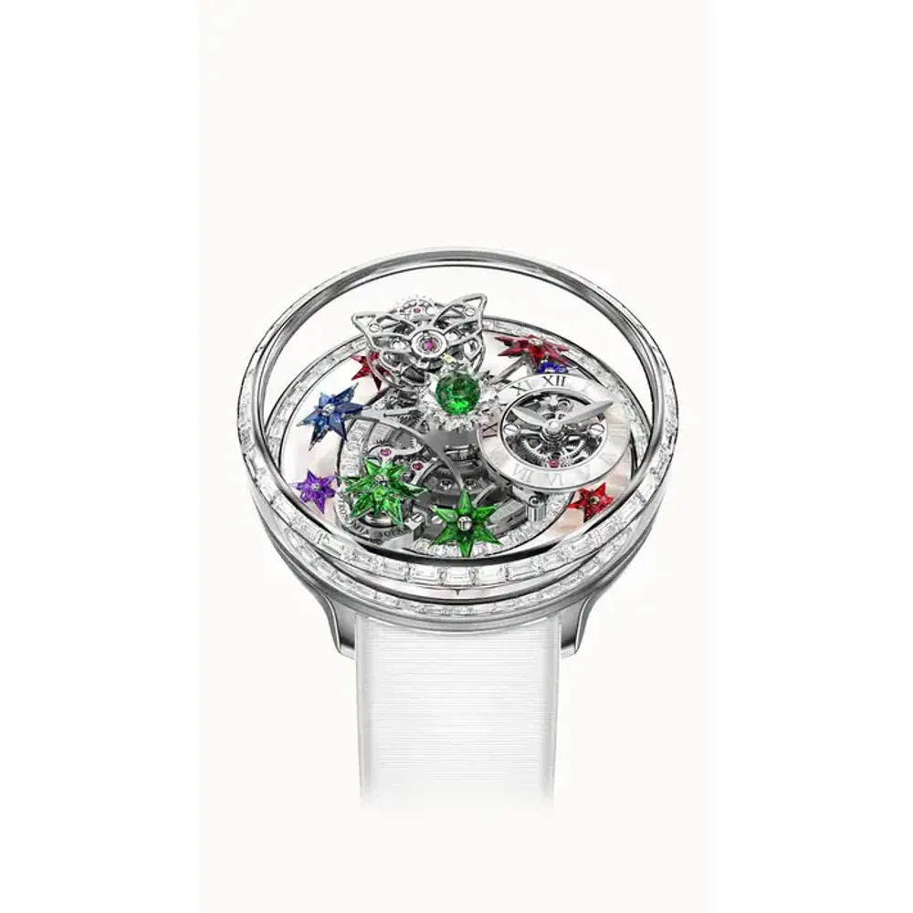 Jacob & Co. Fleurs de Jardin — White Gold and White Diamonds