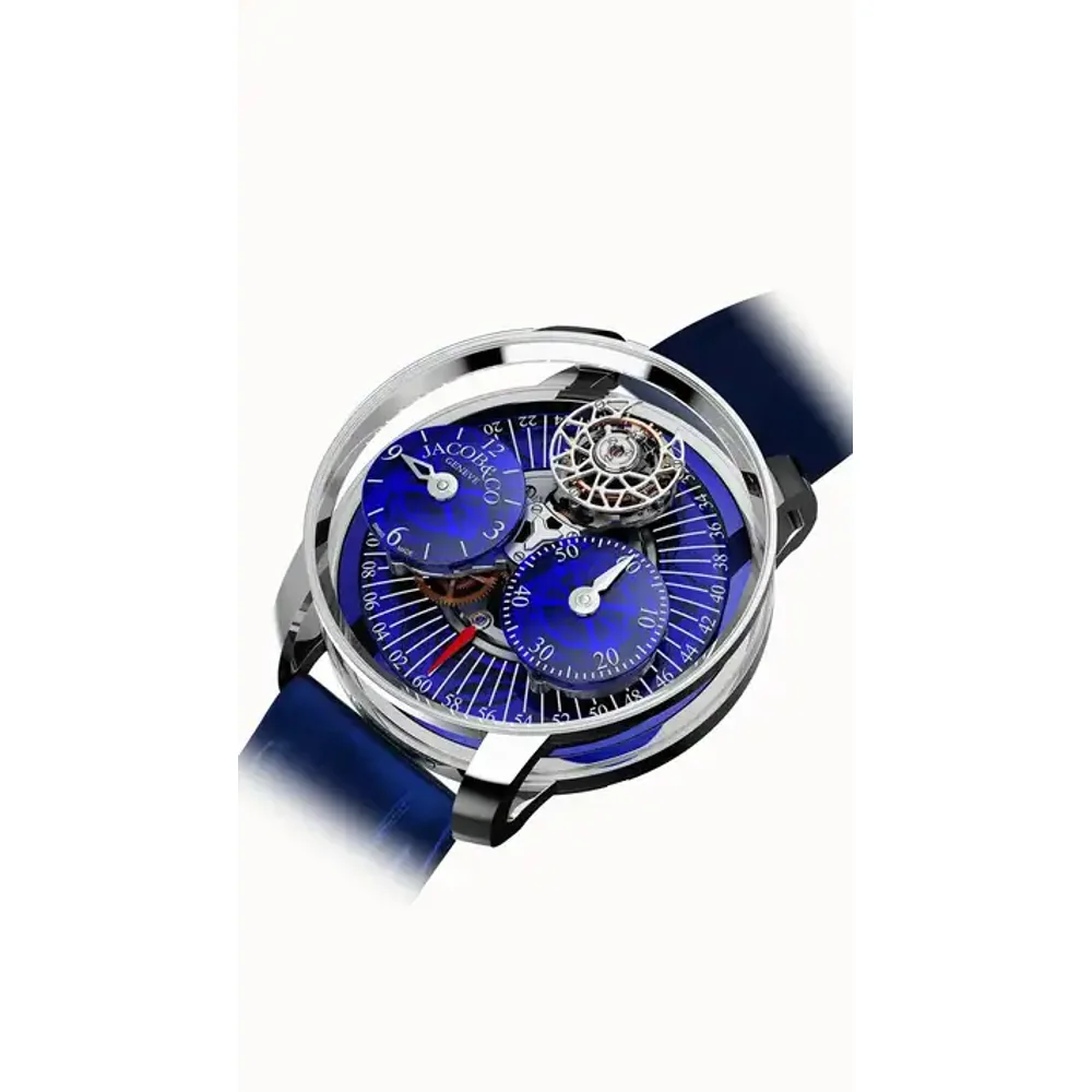 Jacob & Co. Astronomia Regulator — Titanium (Blue)