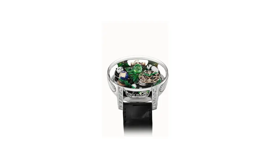 Jacob & Co. Astronomia Art — Panda (White Gold, Baguette)