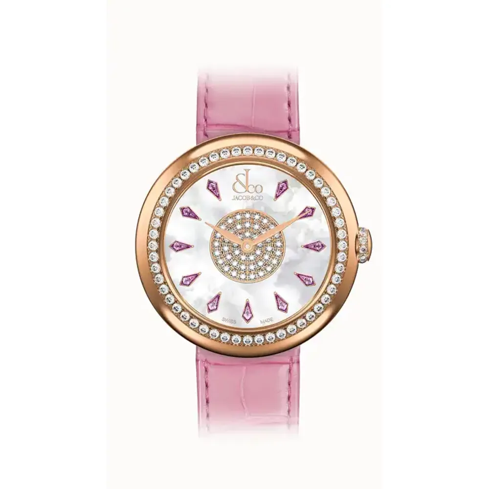 Jacob & Co. Brilliant — Pink Sapphires in Rose Gold, 18k Rose Gold