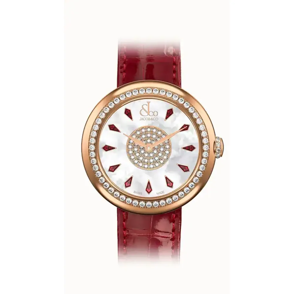Jacob & Co. Brilliant — Rubies in Rose Gold