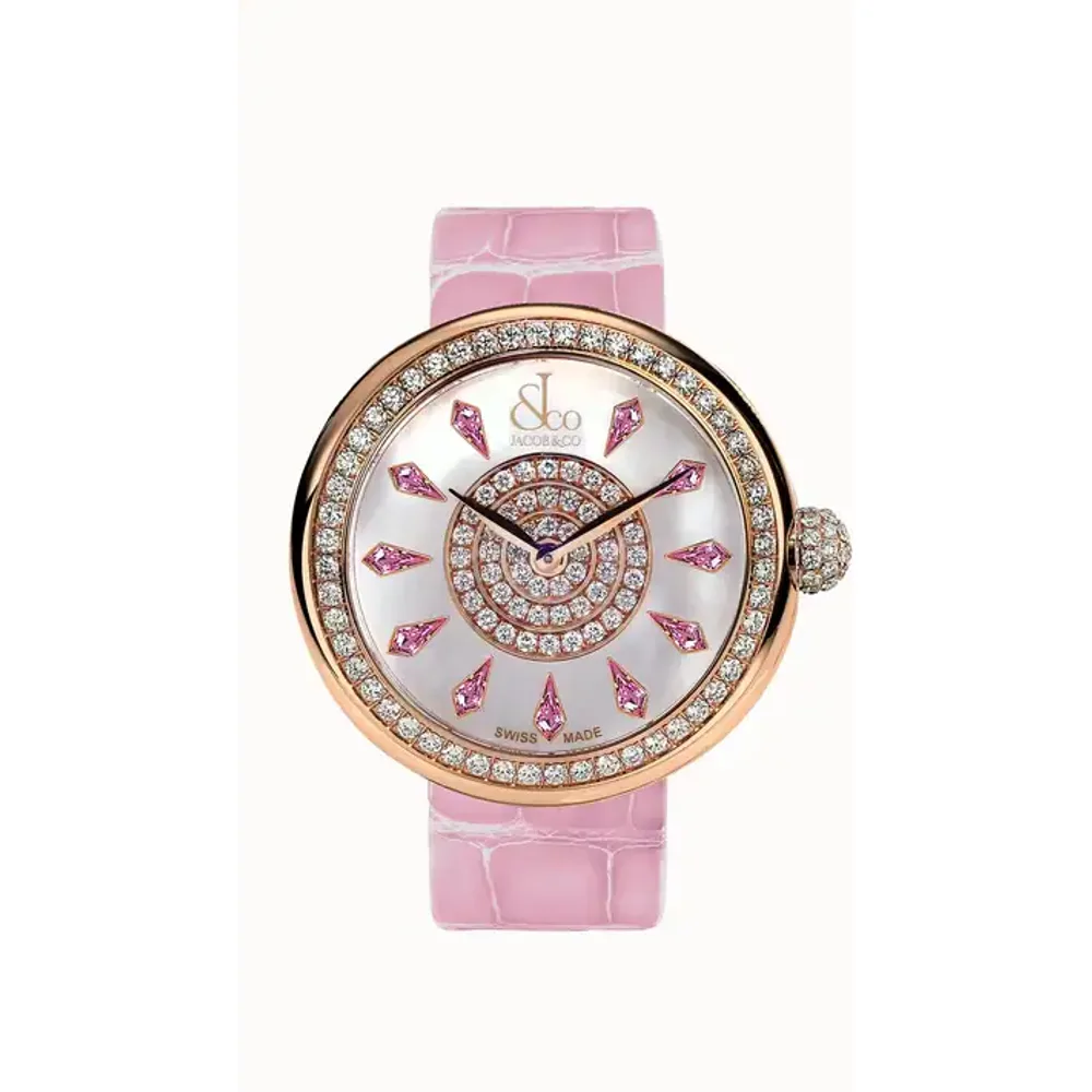 Jacob & Co. Brilliant — Pink Sapphires in Rose Gold, 18K Rose Gold