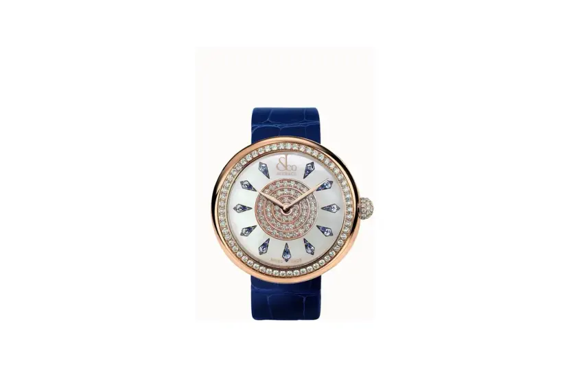 Jacob & Co. Brilliant — Icy Blue Sapphires in Rose Gold