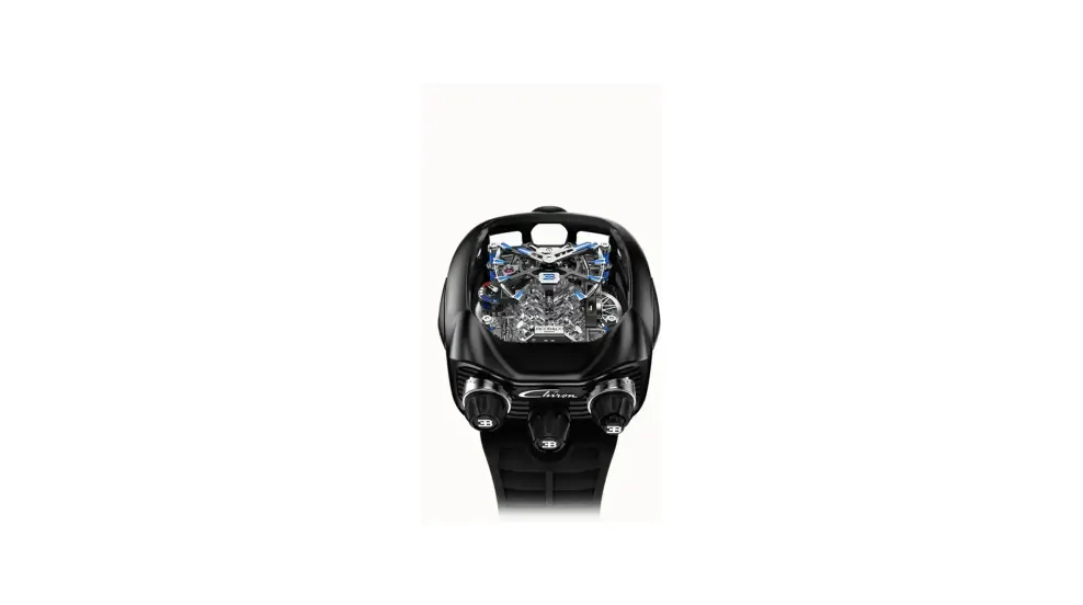 Jacob & Co. Bugatti Chiron Tourbillon — Black Titanium