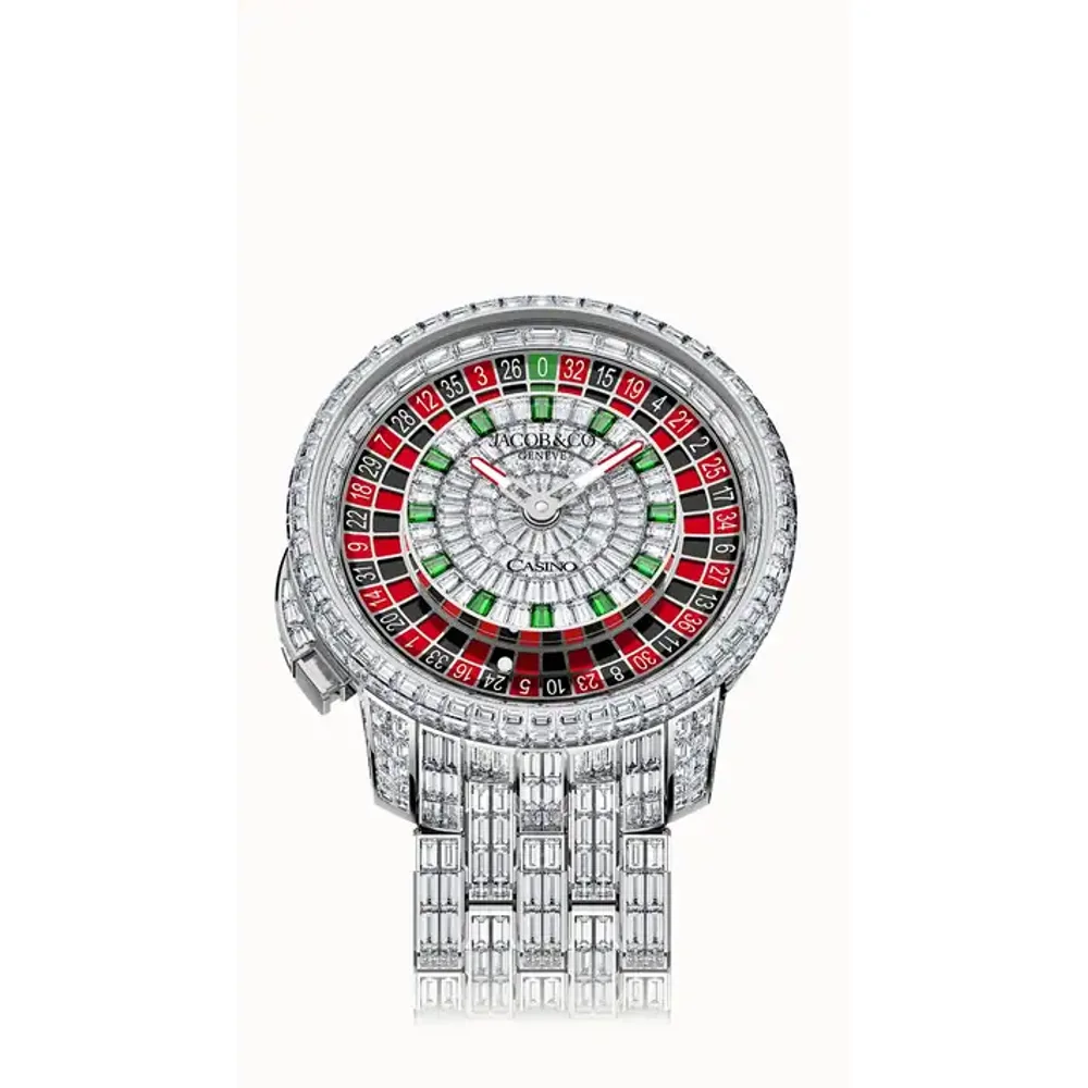 Jacob & Co. Casino Tourbillon — Full Baguette