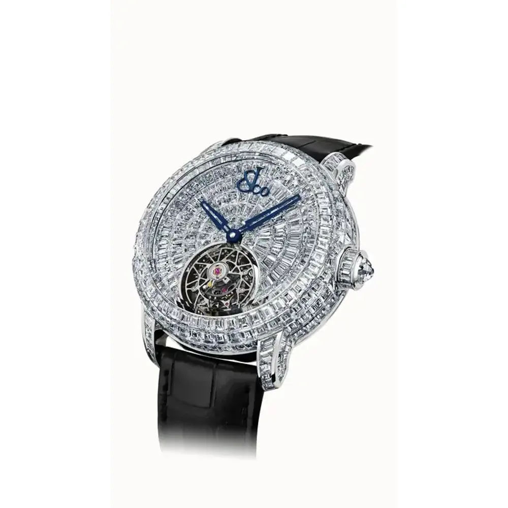 Jacob & Co. Caviar Tourbillon — White Diamonds