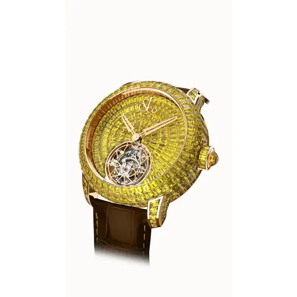 Jacob & Co. Caviar Tourbillon — Yellow Sapphires II
