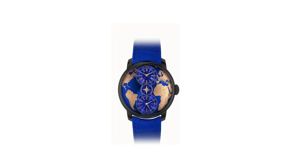 Jacob & Co. The World is Yours Dual Time Zone — Black Gold