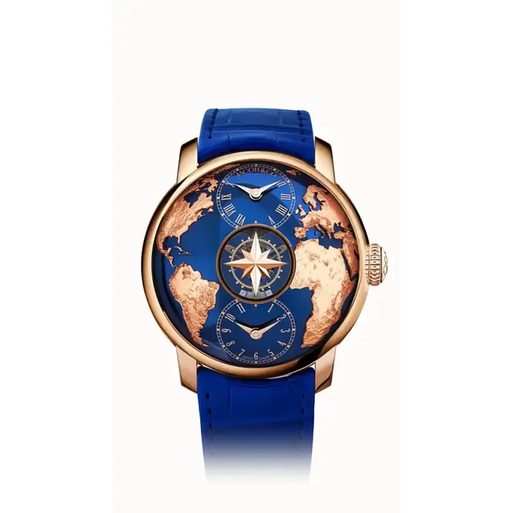 Jacob & Co. The World is Yours Dual Time Zone Tourbillon