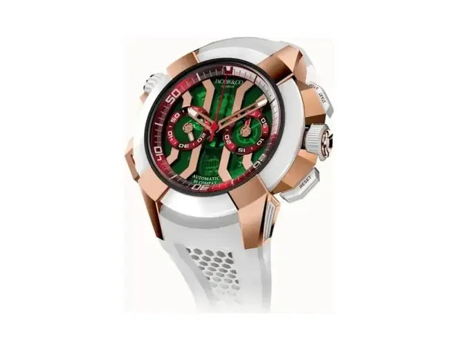 Jacob & Co. Epic X Chrono 47MM — Rose Gold (Green II)