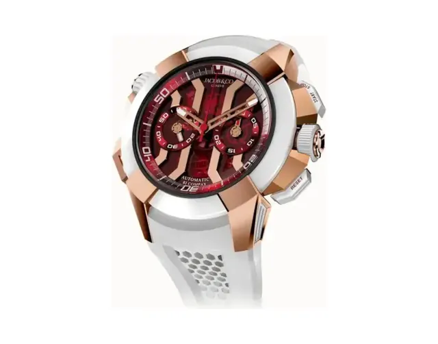 Jacob & Co. Epic X Chrono 47MM — Rose Gold (Red)