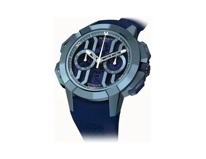 Jacob & Co. Epic X Chrono 44MM — Blue Titanium