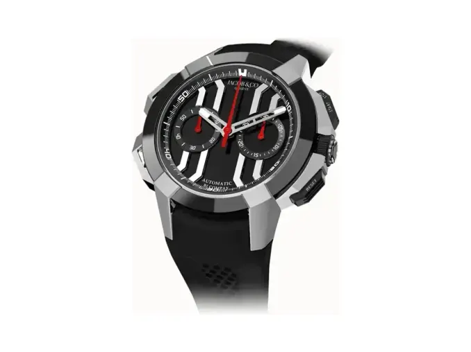 Jacob & Co. Epic X Chrono 44MM — Titanium (Black)