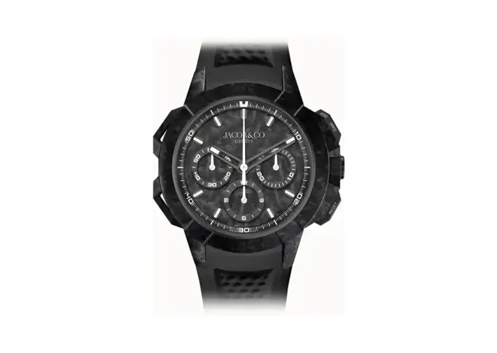 Jacob & Co. Epic X Chrono 44MM Tri-Compax — Black