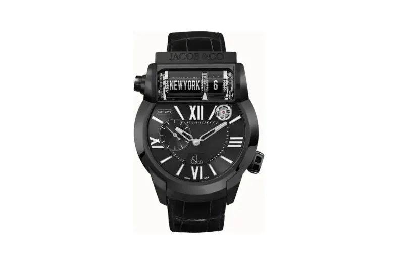Jacob & Co. Epic SF24 — Black w/ White Accents