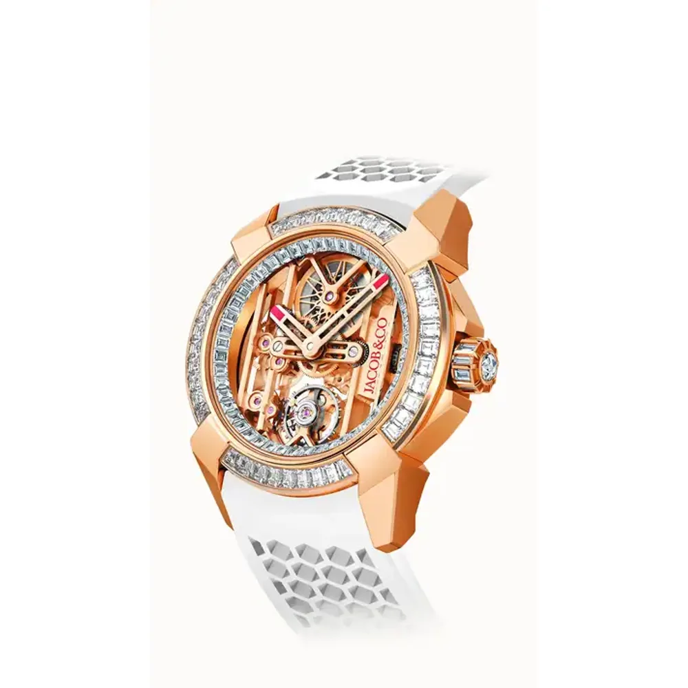 Jacob & Co. Epic X Baguette — White Diamonds