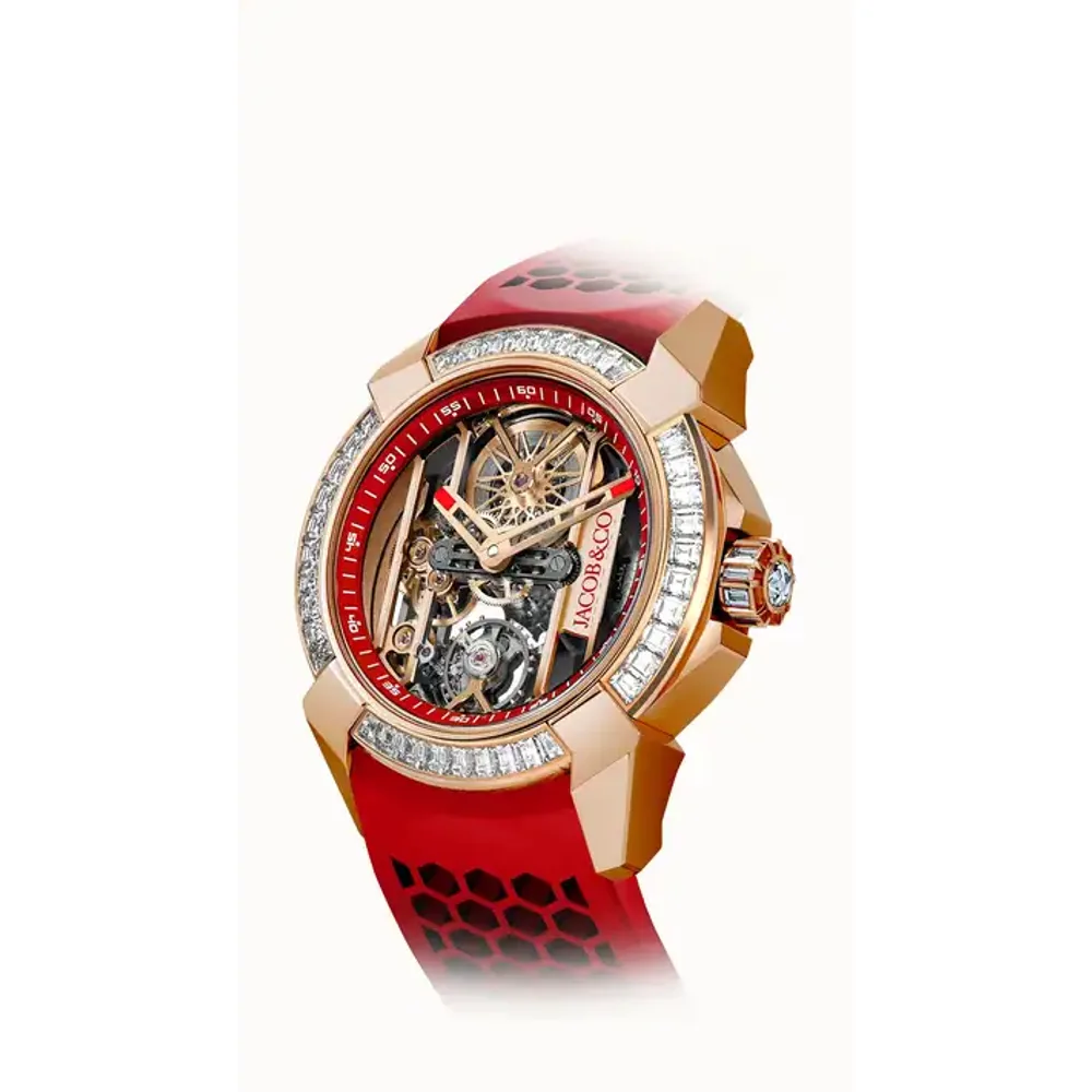 Jacob & Co. Epic X Baguette — Red