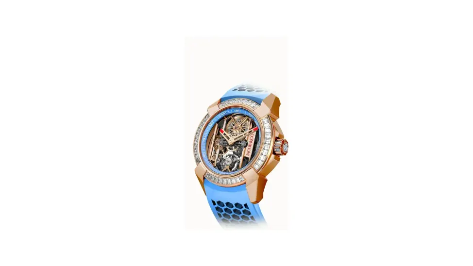 Jacob & Co. Epic X Baguette — Sky Blue