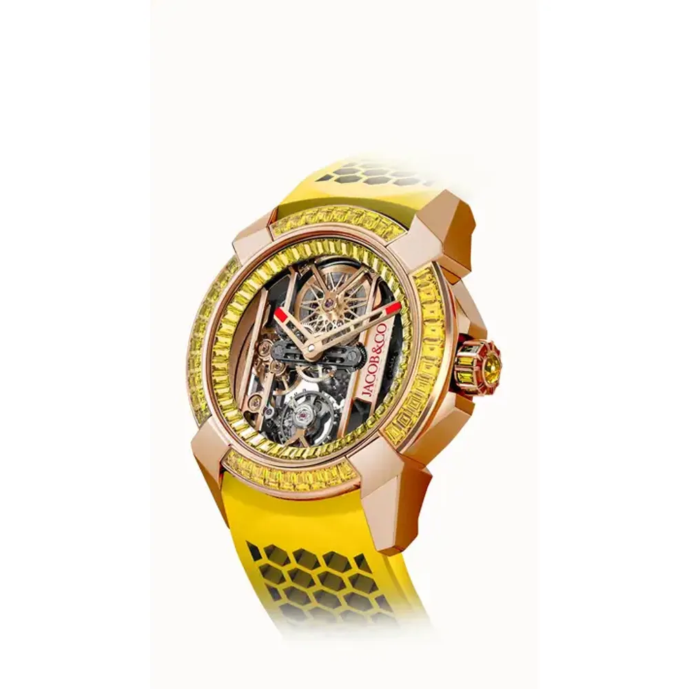 Jacob & Co. Epic X Baguette — Yellow Sapphires