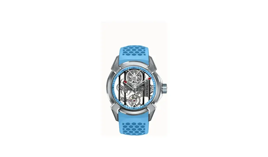 Jacob & Co. Epic X Skeleton — Sky Blue II