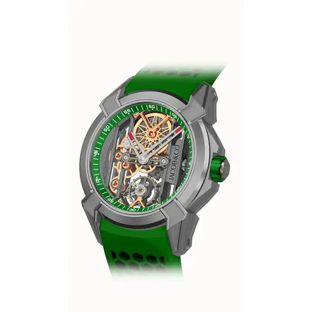 Jacob & Co. Epic X Skeleton — Green