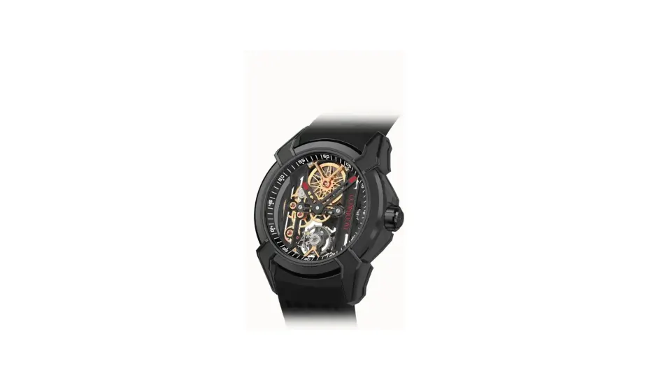 Jacob & Co. Epic X Skeleton — Black Titanium, Black DLC Titanium