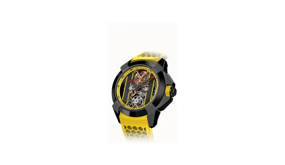 Jacob & Co. Epic X Bridges — Black Steel (Yellow)