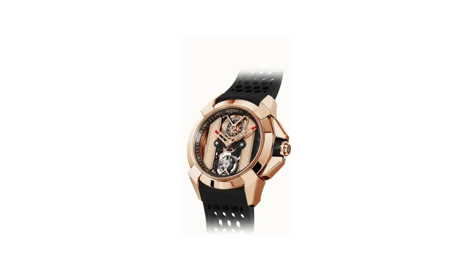 Jacob & Co. Epic X Bridges — Rose Gold (Black)