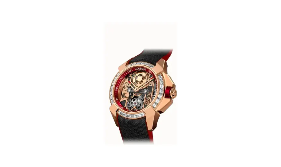 Jacob & Co. Epic X CR7 — Flight of CR7 - Rose Gold Baguette