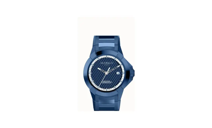 Jacob & Co. Epic X Sport — Blue PVD Steel Bracelet